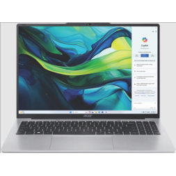 Acer Aspire Lite 16" – Work or Study Ready Acer Aspire Lite 16" laptop with i5 CPU, 8GB RAM, and 512GB